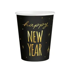 kubeczki-na-sylwestra-happy-new-year-czarne-220ml-6-sztuk-155066