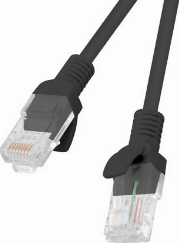 patchcord-kat-5e-utp-10m-czarny-fluke-passed-lanberg