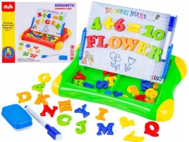 wielofunkcyjna-tablica-magnetyczna-2w1-pisak-magnesy-literki-cyferki