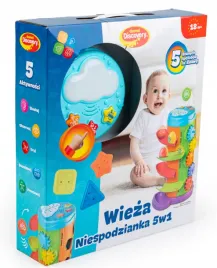 dumel-edukacyjna-wieza-niespodzianka-5w1-pileczki-zabawka-interaktywna