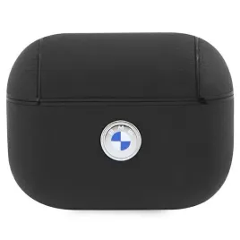 bmw-bmap2sslbk-airpods-pro-2-cover-czarny-black-geniune-leather-silver-logo