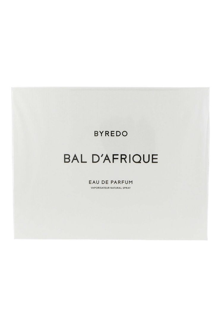 byredo bal d'afrique woda perfumowana null null   