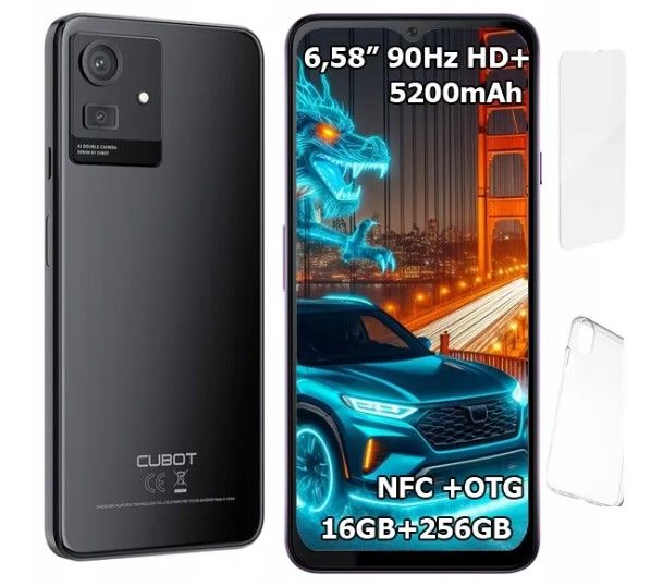 Smartfon CUBOT NOTE 50 16/256GB LTE AND13 NFC