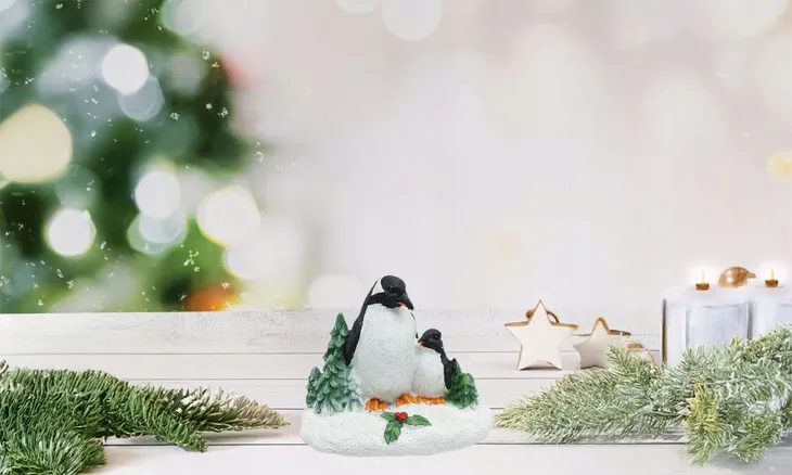 dekoracja-figurka-pingwin-stan-nowy-material-wykonania-inny