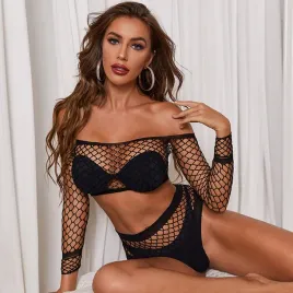 czarny-komplet-majtki-bielizna-damska-top-siatka-body-stanik