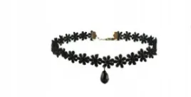 czarny-choker-naszyjnik-chocker-zloty-tasiemka