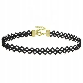 czarny-choker-naszyjnik-chocker-tasiemka-zloty
