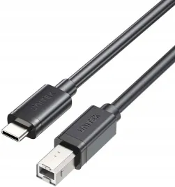 kabel-do-drukarki-unitek-usb-c-na-usb-b-2-0-czarny-2m