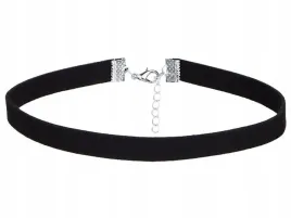 czarny-choker-naszyjnik-chocker-tasiemka-srebrny