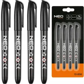 neo-marker-budowlany-4szt-czarny-permanentny-olejowy-koncowka-4mm-13-856