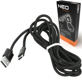 neo-kabel-typ-usb-a-do-usb-c-2m-wzmocniony-oplot-ladowanie-do-35a-gd040