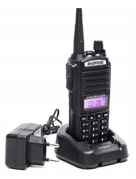 ﻿Baofeng UV-82 8W KRÓTKOFALÓWKA RADIOTELEFON WALKIE TALKIE SKANER VHF UHF