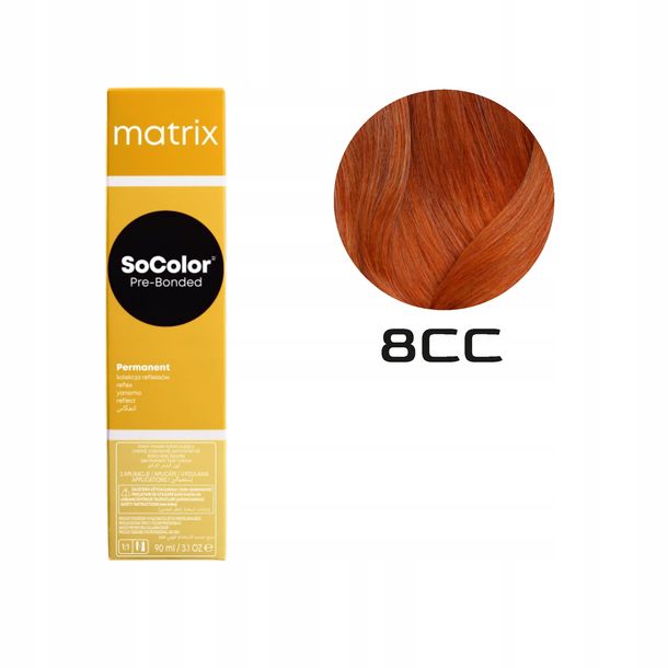 Zdjęcia - Farba do włosów Matrix ﻿ SoColor 8CC -  90 ml 