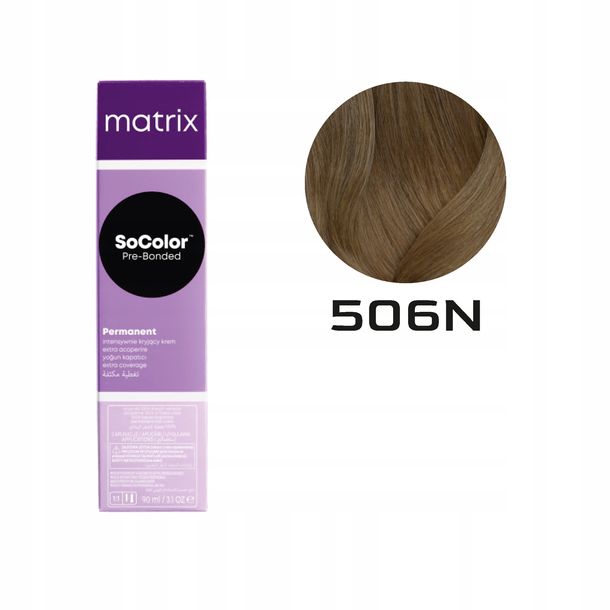 Фото - Фарба для волосся Matrix ﻿ SoColor 506N - Farba do włosów 90 ml 