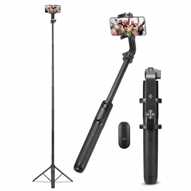 Selfie Stick Spigen S560W Bluetooth Czarny