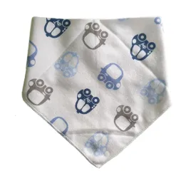 chustka-bawelniana-na-szyje-sliniak-autka