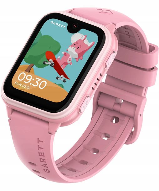 ﻿Smartwatch Garett Kids Vibe 4G Różowy Garett-5904238486733