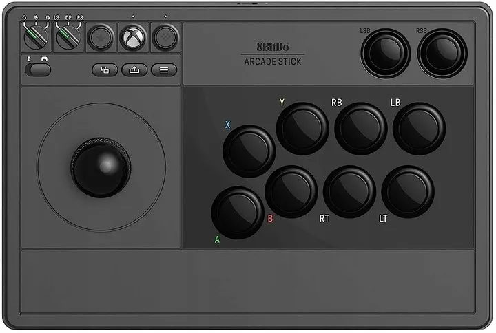 8bitdo-arcade-stick-black-joystick-xbox-one-xors-pc