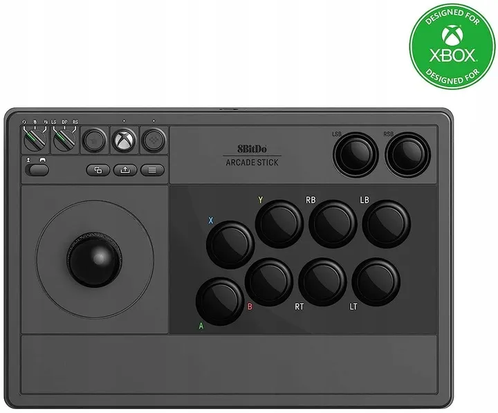 8bitdo-arcade-stick-black-joystick-xbox-one-xors-pc