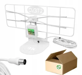 solidna-antena-pokojowa-dvb-t2-4k-fortis-pasywna-5m-kabla-biala