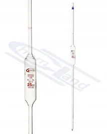 pipeta-jednomiarowa-kl-as-certyfikat-25ml-glassco-skala-brazowa