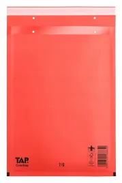 czerwone-koperty-babelkowe-17-7-g-red-tap-colorbag-100-szt-koperty-ochronne