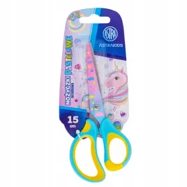 nozyczki-szkolne-z-ergonomicznym-uchwytem-15cm-astrakids-unicorn-niebieskie