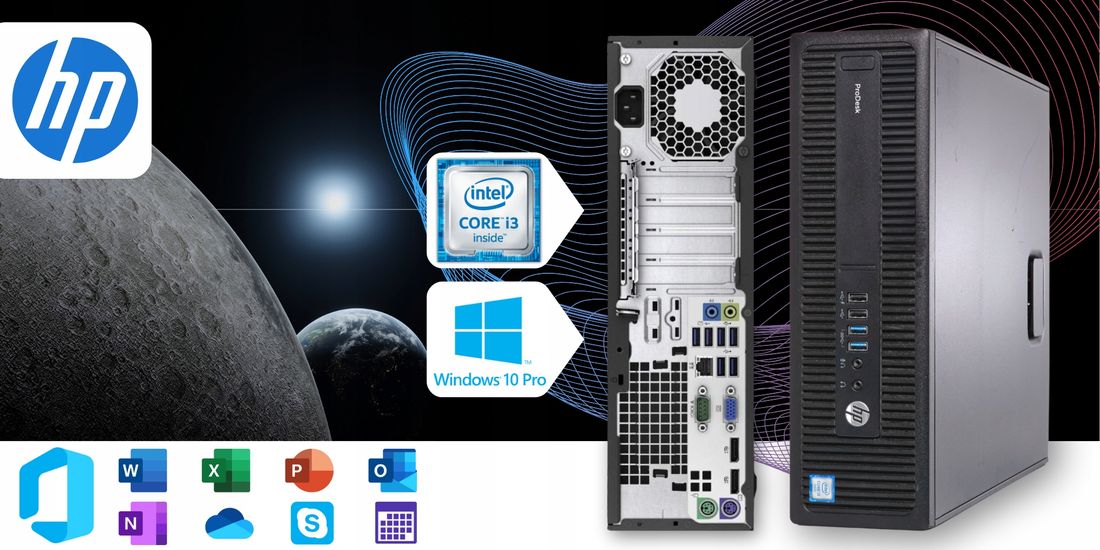 Komputer HP ProDesk 600 G2 I3-6GEN 16GB/512GB SSD RS-232 VGA
