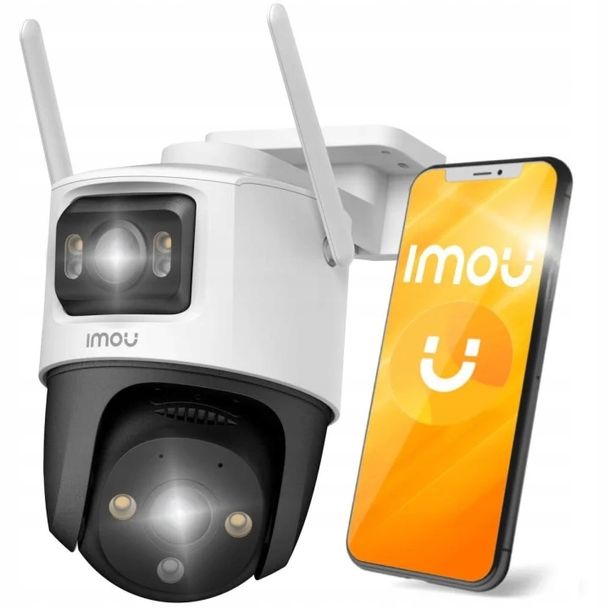 ﻿IMOU - Cruiser Dual - zewnętrzna kamera IP - obrotowa 360° - (5MP + 5MP)