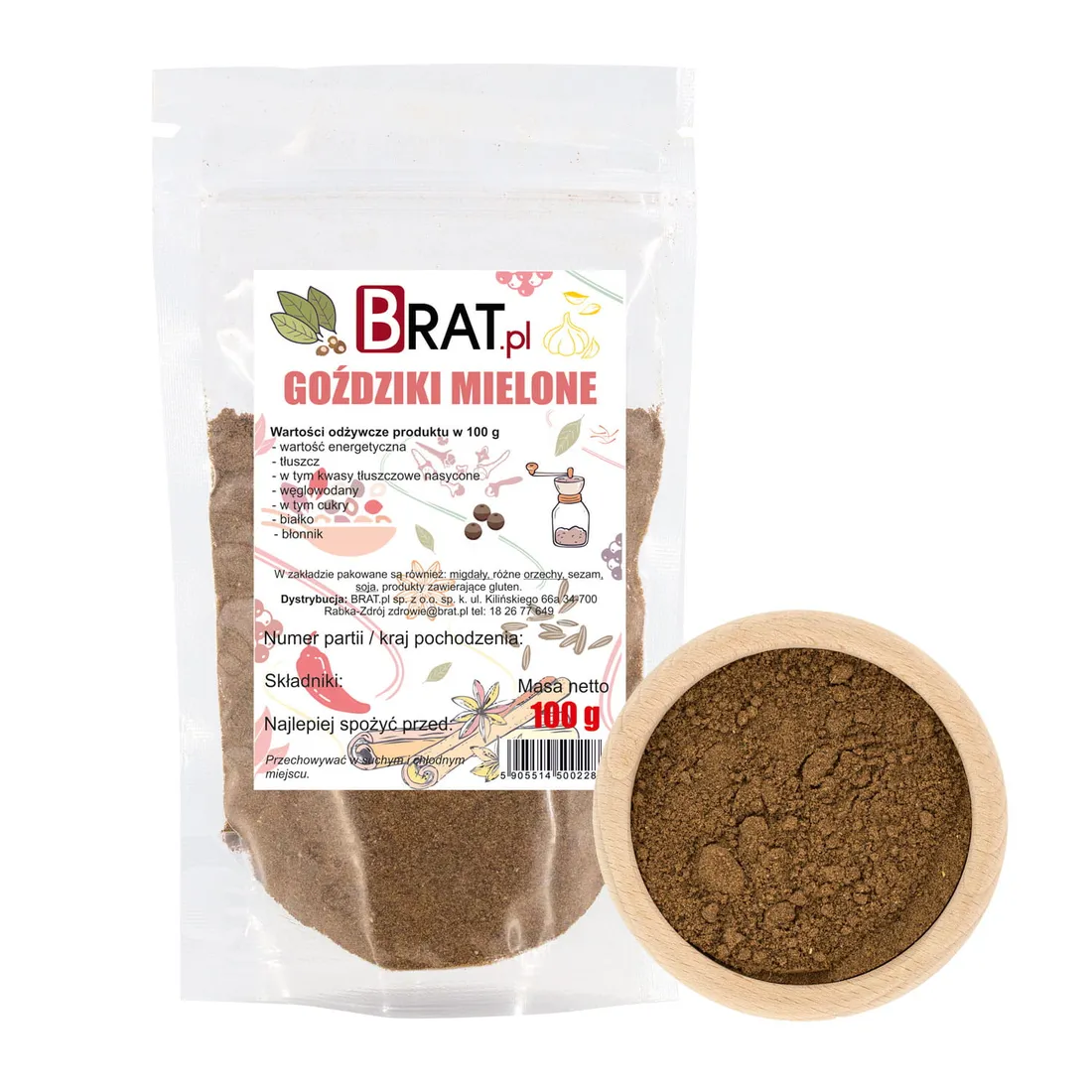 gozdziki-mielone-100g-stan-nowy