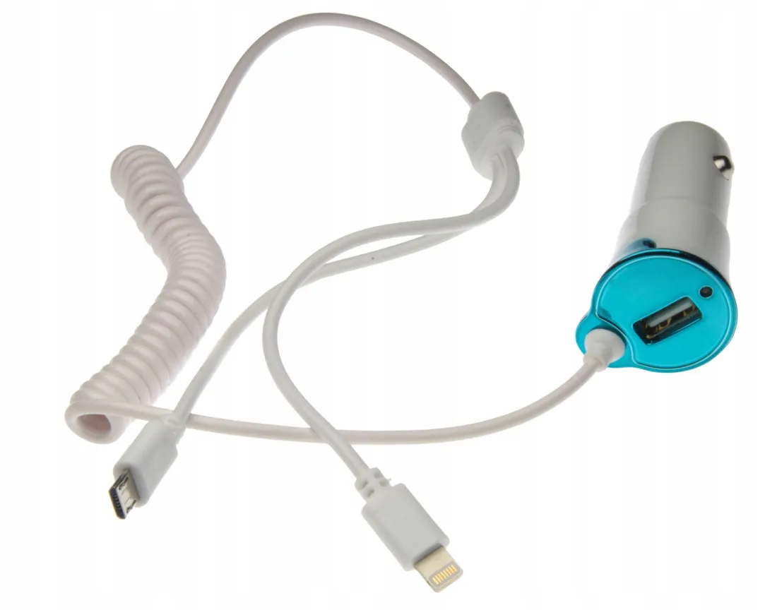 ladowarka-samochodowa-usb-micro-usb-iphone-lightning-2-1a-1a