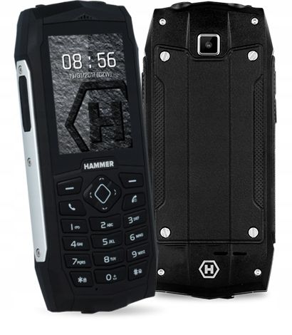 ﻿Pancerny telefon komórkowy MyPhone Hammer 3+ 3G IP68 Srebrny | A+++