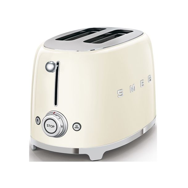 Toster SMEG TSF01CREU kremowy