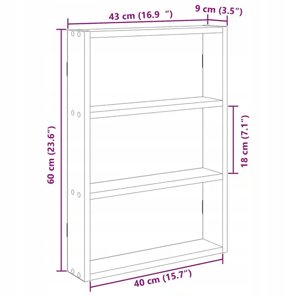 polka-scienna-szary-dab-sonoma-43x9x60-cm-kod-producenta-860054