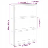 polka-scienna-szary-dab-sonoma-43x9x60-cm-kod-producenta-860054
