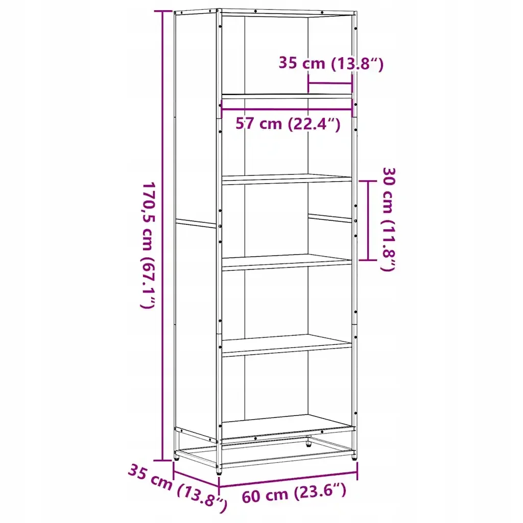 regal-brazowy-dab-60x35x1705-cm-material-d-stan-nowy