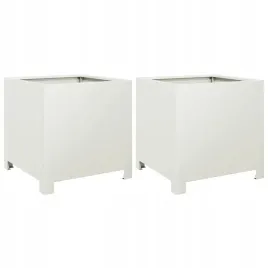 donice-ogrodowe-2-szt-biale-40x40x40-cm-stal