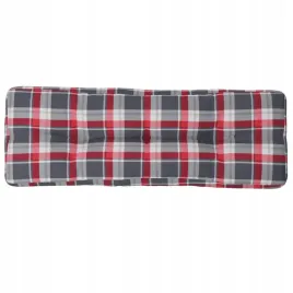 poduszka-na-palete-czerwona-krata-120x40x12-cm