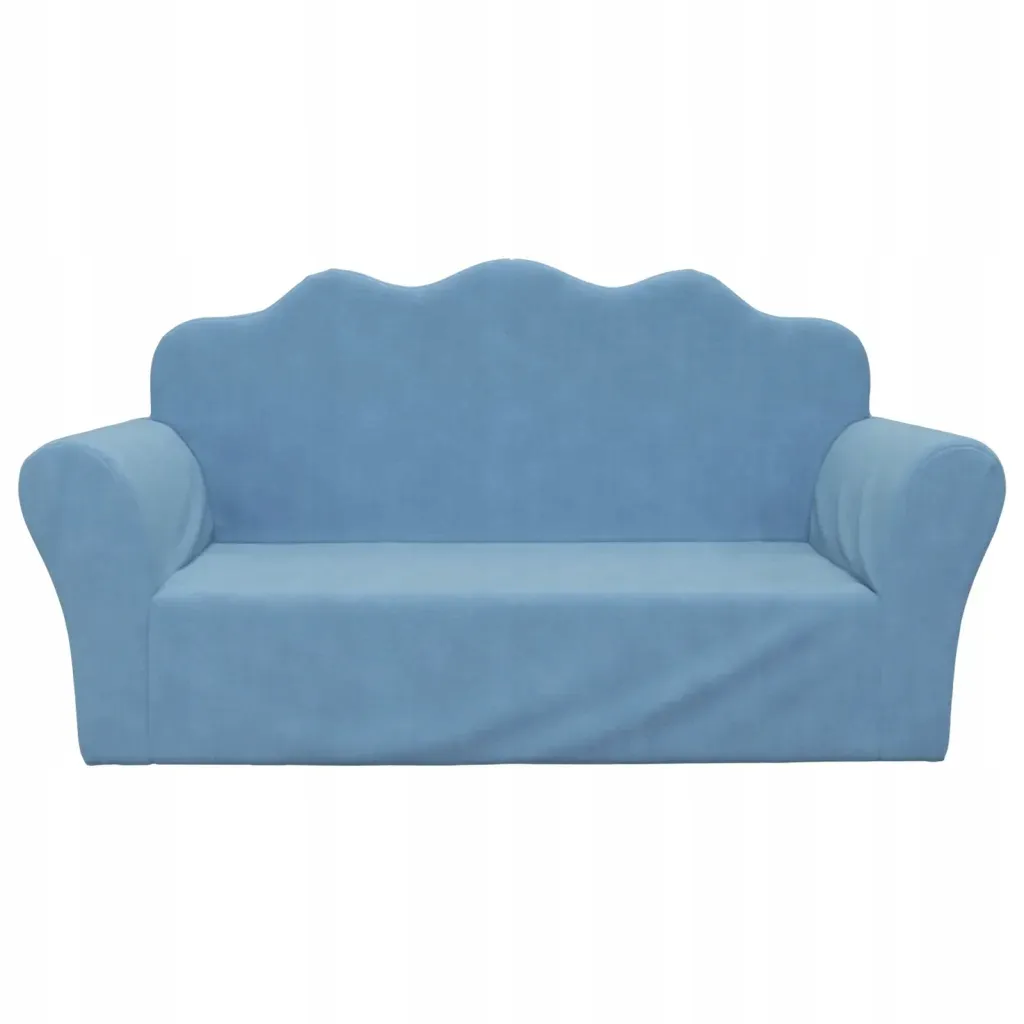 2-os-sofa-dla-dzieci-niebieska-miekki-plusz-stan-nowy