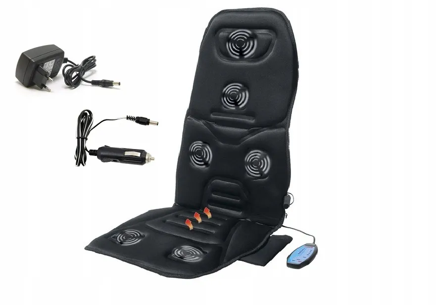 MATA MASUJĄCA GRZEWCZA DO SAMOCHODU DOMU BIURA NA FOTEL AKUPRESURY ...