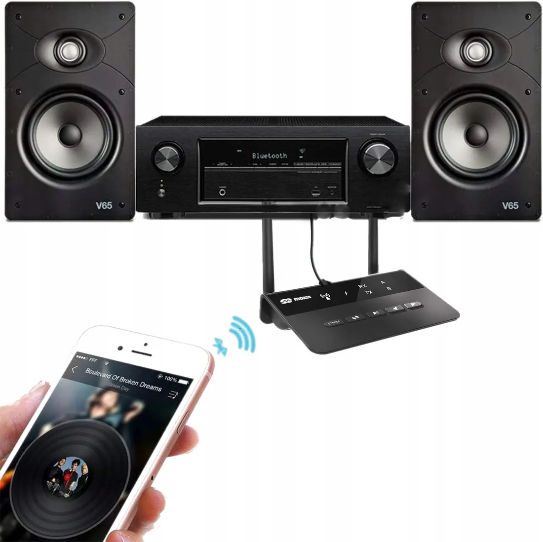 bluetooth-odbiornik-nadajnik-mozos-b2-apt-x-stan-nowy