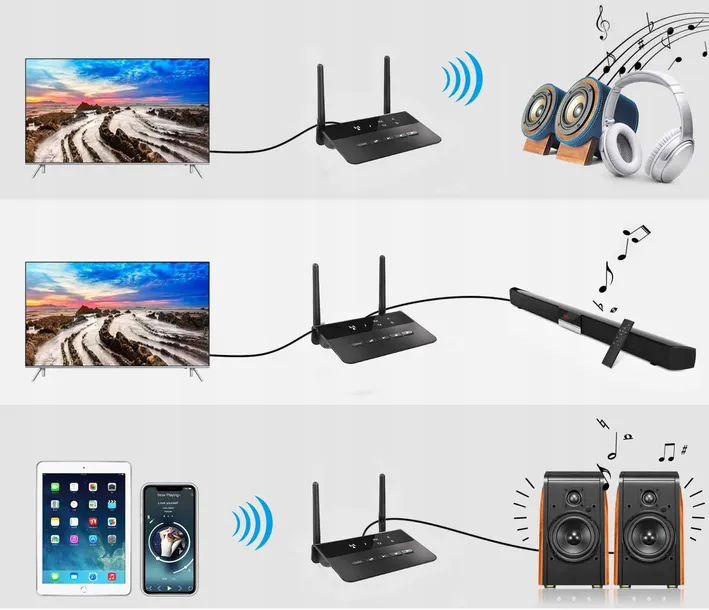 bluetooth-odbiornik-nadajnik-mozos-b2-apt-x-stan-nowy-model-b2-apt-x