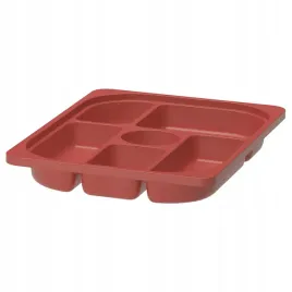 ikea-trofast-taca-z-przegrodkami-czerwony-42x30x5-cm