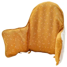 ikea-antilop-poduszka-i-pokrycie-do-krzeselka-ciemnozolty-bialy-w-kropki