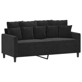 sofa-2-osobowa-czarna-140-cm-tapicerowana-aksam