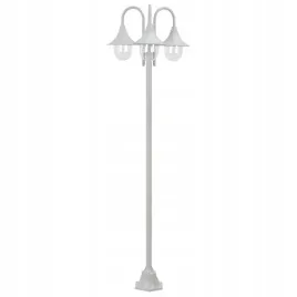latarnia-ogrodowa-3-punktowa-220-cm-e27-biala