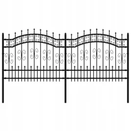 ogrodzenie-z-grotami-czarne-140-cm-malowana-pro