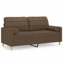2-osobowa-sofa-z-poduszkami-brazowa-140-cm-tka