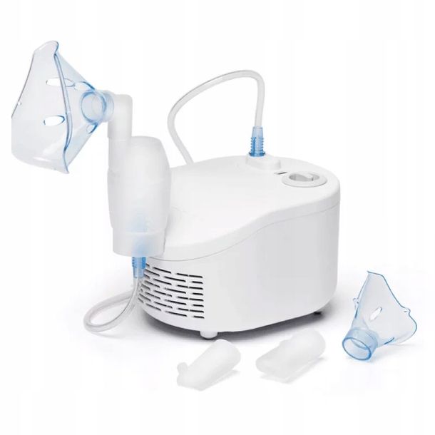 NEBULIZATOR INHALATOR Kompresorowy OMRON C101 ESSENTIAL 5 lat GWARANCJI!!!