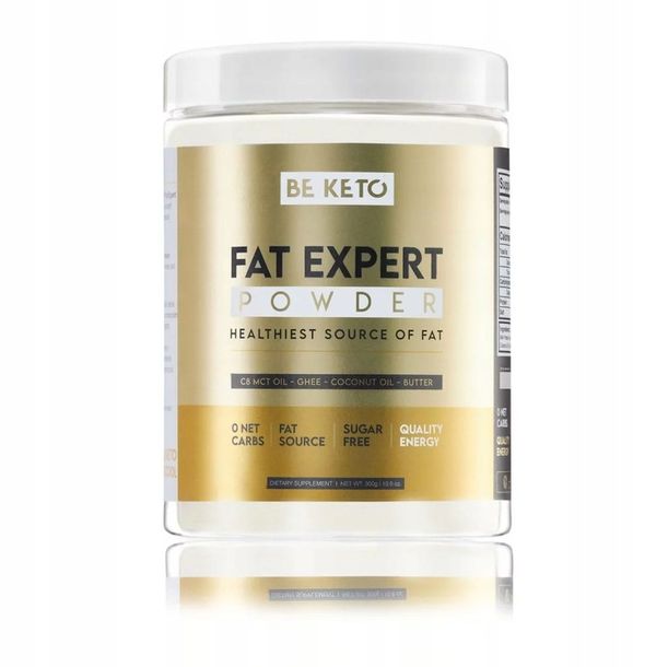 Фото - Вітаміни й мінерали Expert BeKeto Fat  Powder 300g Koncentracja Dieta BE KETO 